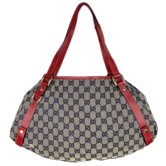 GUCCI Abbey Monogram Shoulder Bag - Picture 1 of 13